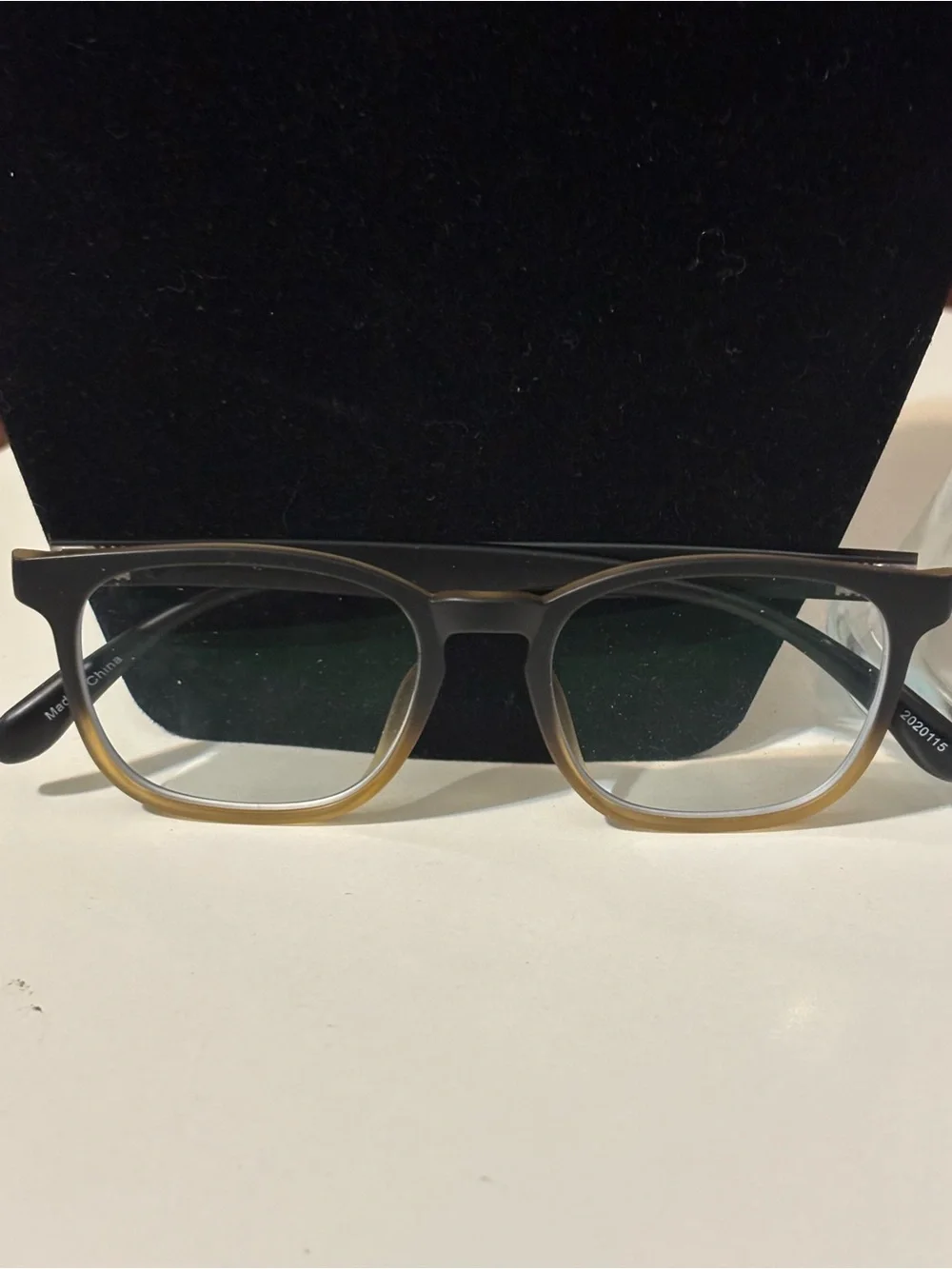Zenni Optical Ombre Square Glasses Excellent Condition